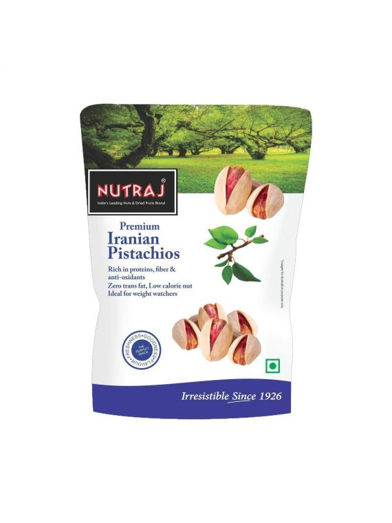 Nutraj Premium Iranian Pistachios - Roasted and Salted -...