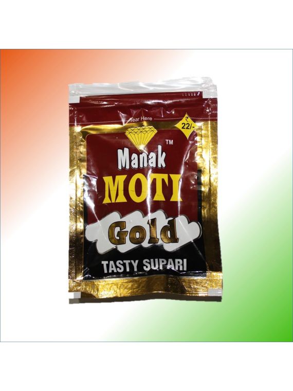 Manak Moti Gold Tasty Supari - Pack of 6 + 2