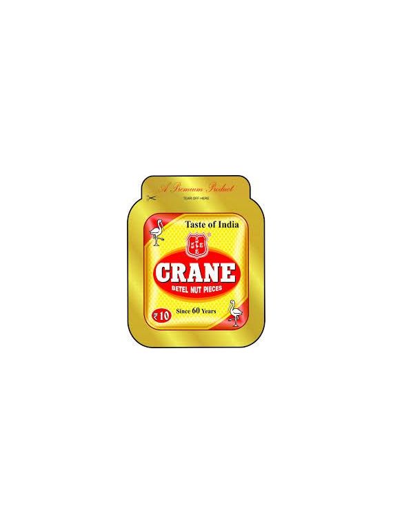 Crane Betel Nut Pieces - Rs 10 Pouch (Pack of 10)