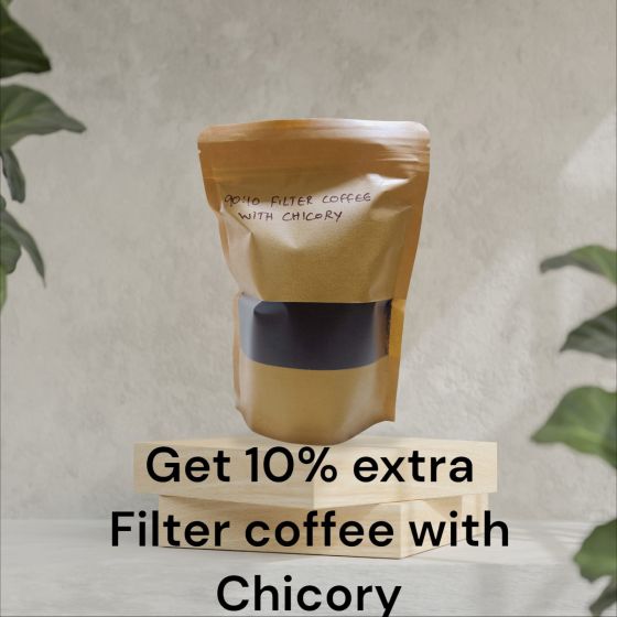 90:10 Filter Coffee with Chicory - 250g