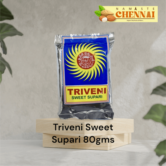 Triveni Betel Nut Pieces - Sweet - 80 gms