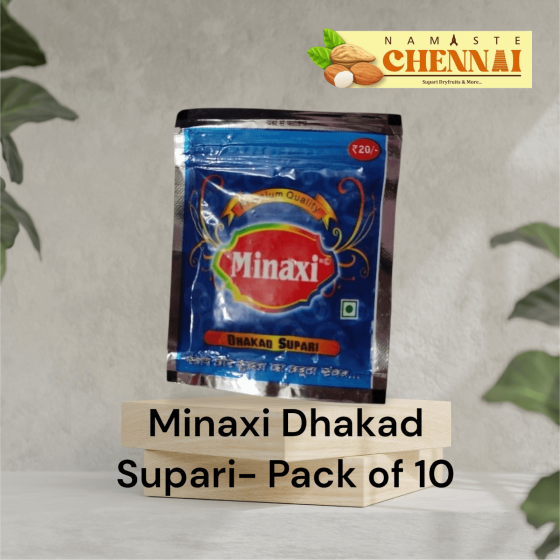 Minaxi Dhakad Supari - pack of 10